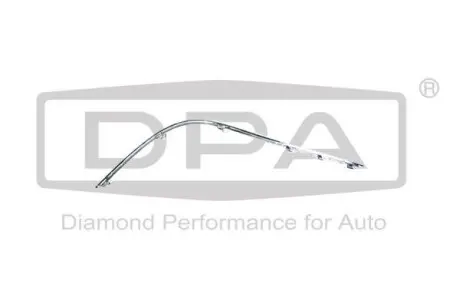 Молдинг заднего бампера левый VW Passat (3C2) (05-10) DPA 88070019702