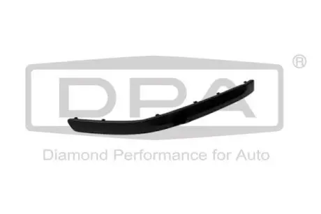 Молдинг передній бампер лівий Skoda Octavia (04-13) DPA 88070042102