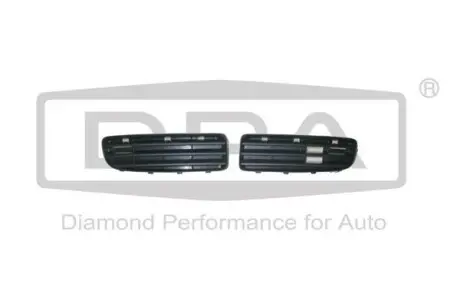 Грати протитуманної фари комплект лев.+прав. Skoda Octavia I (1U2) (99-10) DPA 88070638502