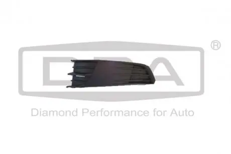 Грати протитуманної фари лівий (чорний) Skoda Fabia III (NJ3) (14-) DPA 88071804102