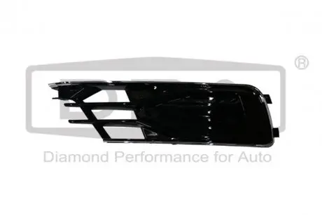 Решітка протифотуманної фари права (чорна) Audi A6 (11-) DPA 88071841202