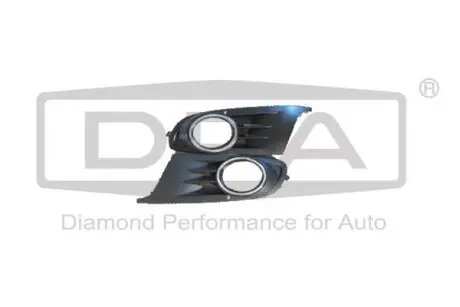 Решетка противотуманной фары VW Golf VI (5K1) (08-13) DPA 88531235702
