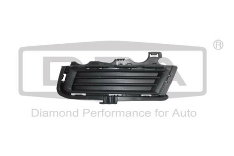 Решетка противотуманной фары левая без отверстия VW Golf (12-) DPA 88531276102