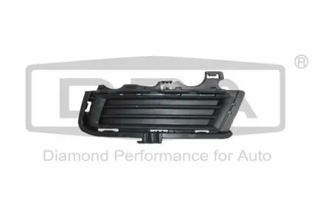 Решітка протитуманної фари ліва без отвору VW Golf (12-) DPA 88531276102