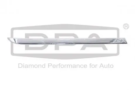 Молдинг дверей задньої правої (хром) Skoda Citigo/VW Up (11-) DPA 88531334502