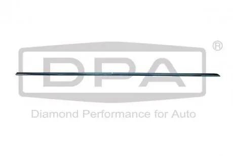 Молдинг дверей передньої лівої (хром) Skoda Citigo/VW Up (11-) DPA 88531334702