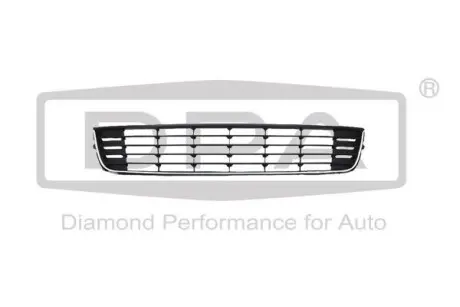 Решітка радіатора нижня середня (чорна) VW Touran (1T3) (10-15), Caddy (04-15) DPA 88531451202