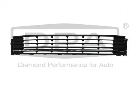 Решітка радіатора нижня середня з хромованою смугою VW Polo (10-) DPA 88531785402