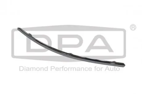 Молдинг передній бампер лівий (хром) Audi A6 (04-11) DPA 88531788202