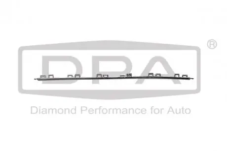 Молдинг заднього бампера центральний VW Passat (14-) DPA 88531805202