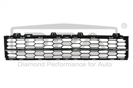 Решітка радіатора нижня з декоративною планкою Skoda Superb III (3V3) (15-) DPA 88531807302