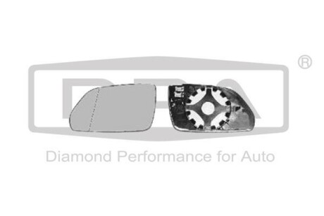 Элемент зеркальный правый с подогревом VW Polo (10-), Up (11-)/Skoda Citigo (11-) DPA 88570630802