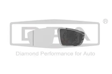 Елемент дзеркальний лівий (хром) VW Polo (10-)/Skoda CITIGO (11-)/Seat Mii (KF1) (11-) DPA 88571229802