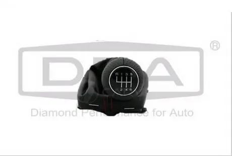 Рукоятка (чорна) перемикача передач з пильником (чорним) Audi A3 (01-03) DPA 88631695902