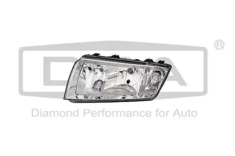 Фара правая (серебристая рамка) Skoda Fabia (00-04) DPA 89410191602