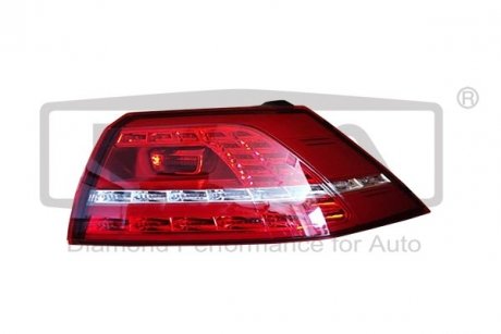 Фонарь праый наружный LED VW Golf (12-) DPA 99451800202