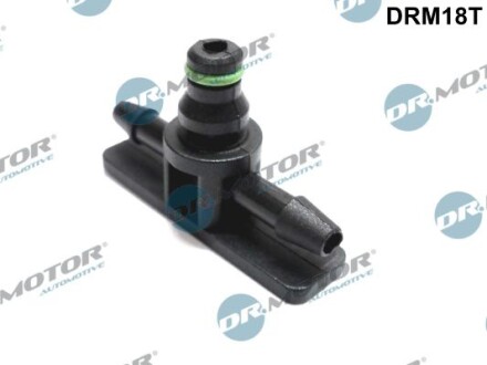 Штуцер шланга обратки (Т-образный) (пласмасса) (система BOSCH) DR.MOTOR DRM18T