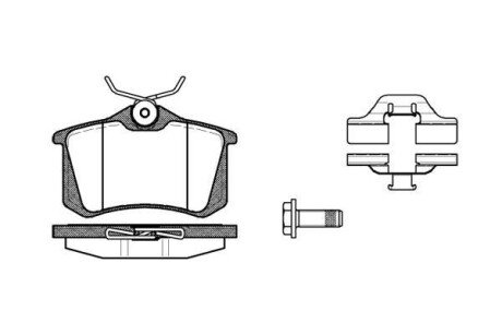 Drive+ - Гальмівні колодки до дисків Drive+ DP1010.10.0002