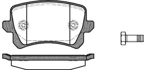 Drive+ - Гальмівні колодки до дисків Drive+ DP1010.10.0760