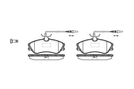 Drive+ - Гальмівні колодки до дисків Drive+ DP1010.10.0842