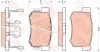 Drive+ - Гальмівні колодки до дисків Drive+ DP1010.10.1007 (фото 1)