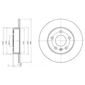 Drive+ - Гальмівний диск Drive+ DP1010.11.0155