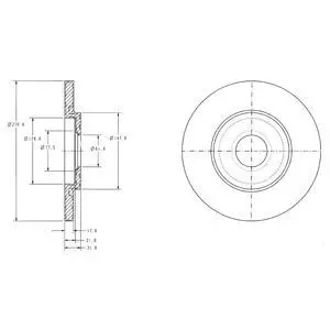 Drive+ - Гальмівний диск Drive+ DP1010.11.0158