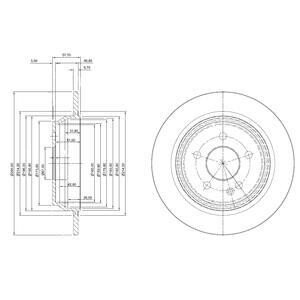 Drive+ - Гальмівний диск Drive+ DP1010.11.0227