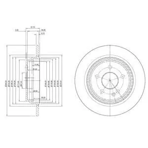 Drive+ - Гальмівний диск Drive+ DP1010.11.0227