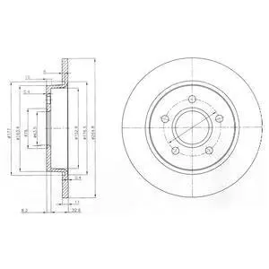 Drive+ - Гальмівний диск Drive+ DP1010.11.0238