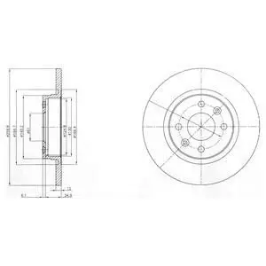 Drive+ - Гальмівний диск Drive+ DP1010.11.0261