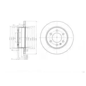 Drive+ - Гальмівний диск Drive+ DP1010.11.0267