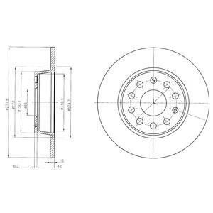 Drive+ - Гальмівний диск Drive+ DP1010.11.0318