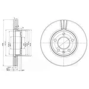 Drive+ - Гальмівний диск Drive+ DP1010.11.0375