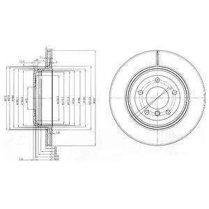 Drive+ - Гальмівний диск Drive+ DP1010.11.0400