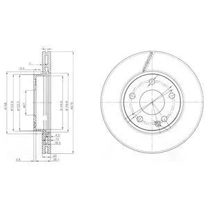 Drive+ - Гальмівний диск Drive+ DP1010.11.0401