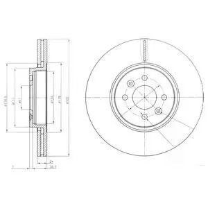 Drive+ - Гальмівний диск Drive+ DP1010.11.0494