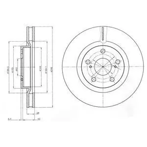 Drive+ - Гальмівний диск Drive+ DP1010.11.0511