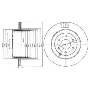 Drive+ - Гальмівний диск Drive+ DP1010.11.0567