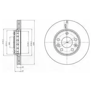 Drive+ - Гальмівний диск Drive+ DP1010.11.0628