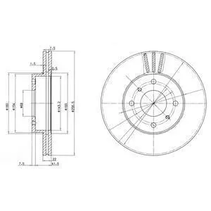 Drive+ - Гальмівний диск Drive+ DP1010.11.0645