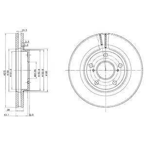 Drive+ - Гальмівний диск Drive+ DP1010.11.0661