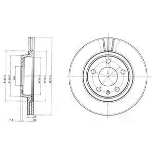 Drive+ - Гальмівний диск Drive+ DP1010.11.0708