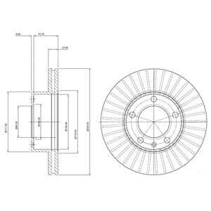 Drive+ - Гальмівний диск Drive+ DP1010.11.0824