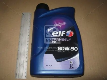 Масло в КПП. Tranself EP 80W-90 1L ELF 194736