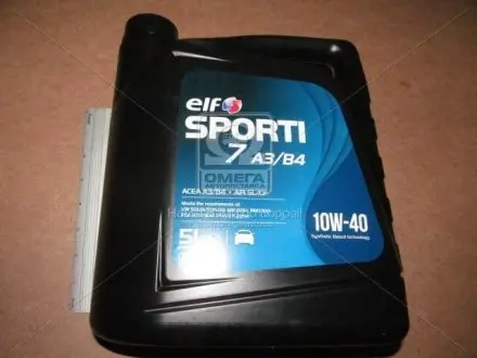 Олива моторна SPORTI 7 A3/B4 10W-40 (5л) ELF 214254