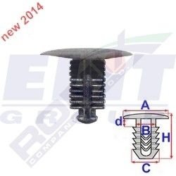 Зажимы для бамперов и решеток ELIT C60690