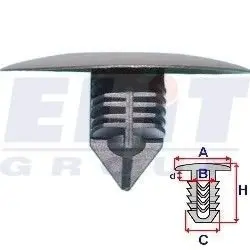 Зажим бампера ELIT R 50129Z