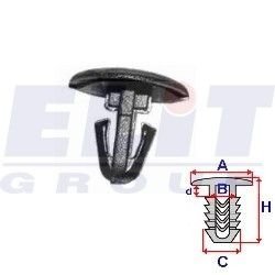 Зажим бампера ELIT R C10020