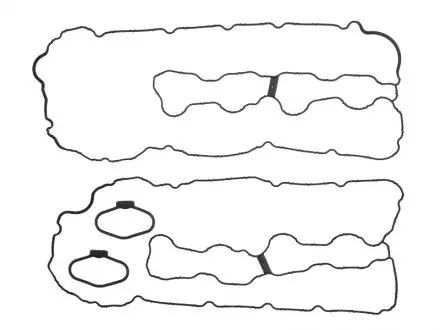Прокладка кришки клапанів BMW 5/6/X5/X6/7 4.4/4.4D 08- (к-кт) ELRING 008.560